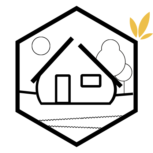 logo mini maison glamping dans les pyrénées